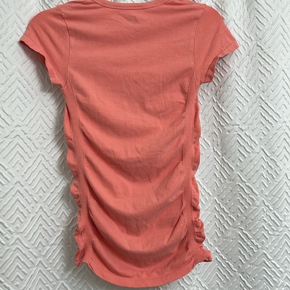 Athleta Pure Tee Tango Coral‎ Size XS - Picture 4 of 5